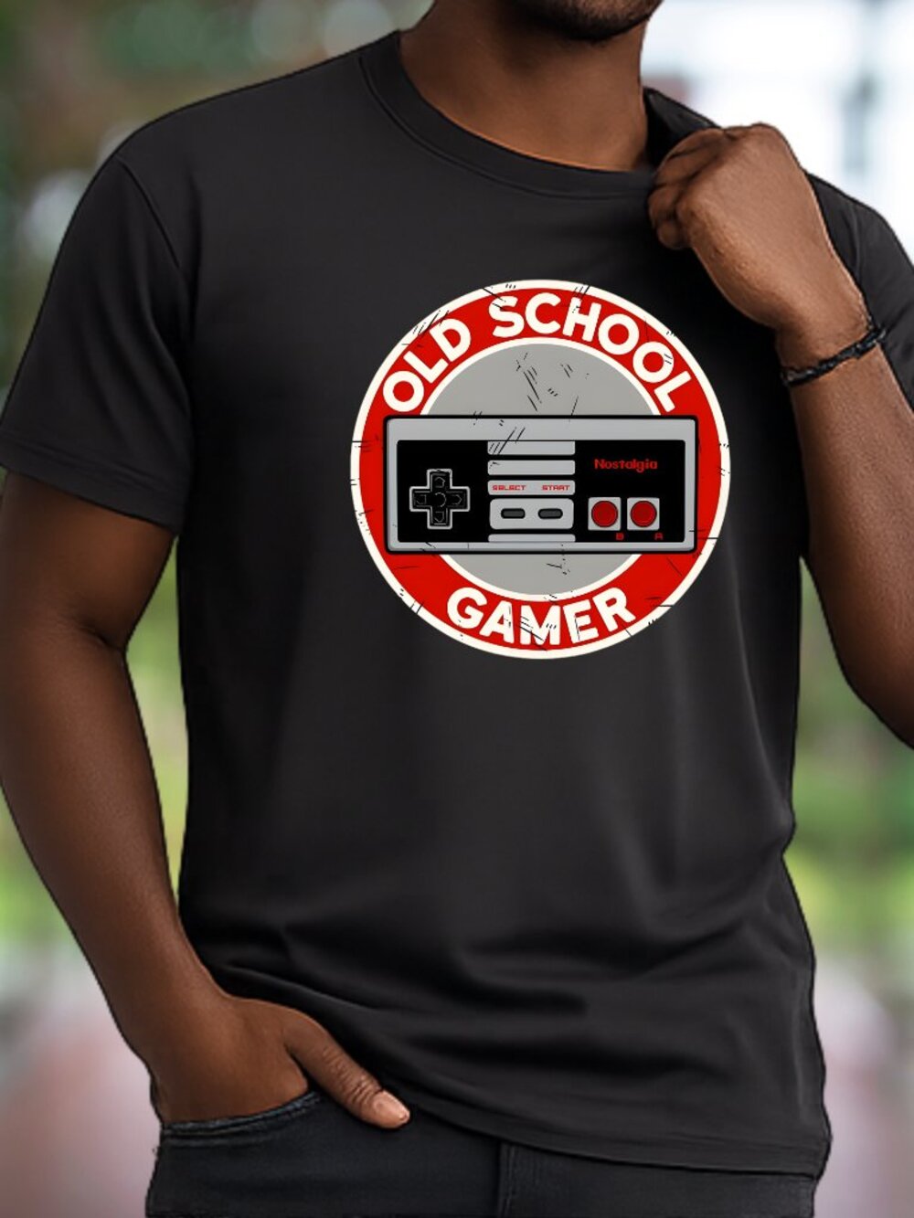 Old School Gamer Unisex Graphic Tee